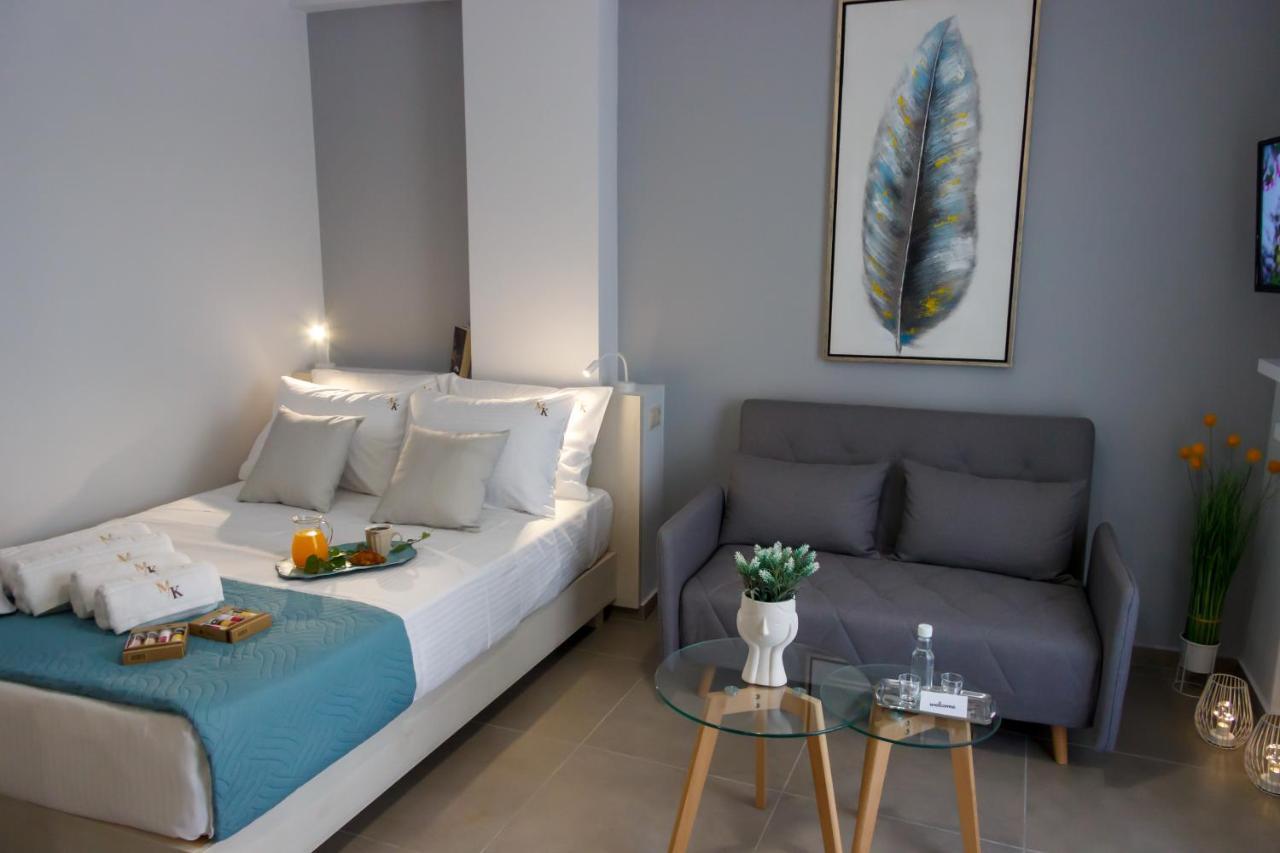 Mk Lux Suites - Steps To Beach Agios Nikolaos  Luaran gambar